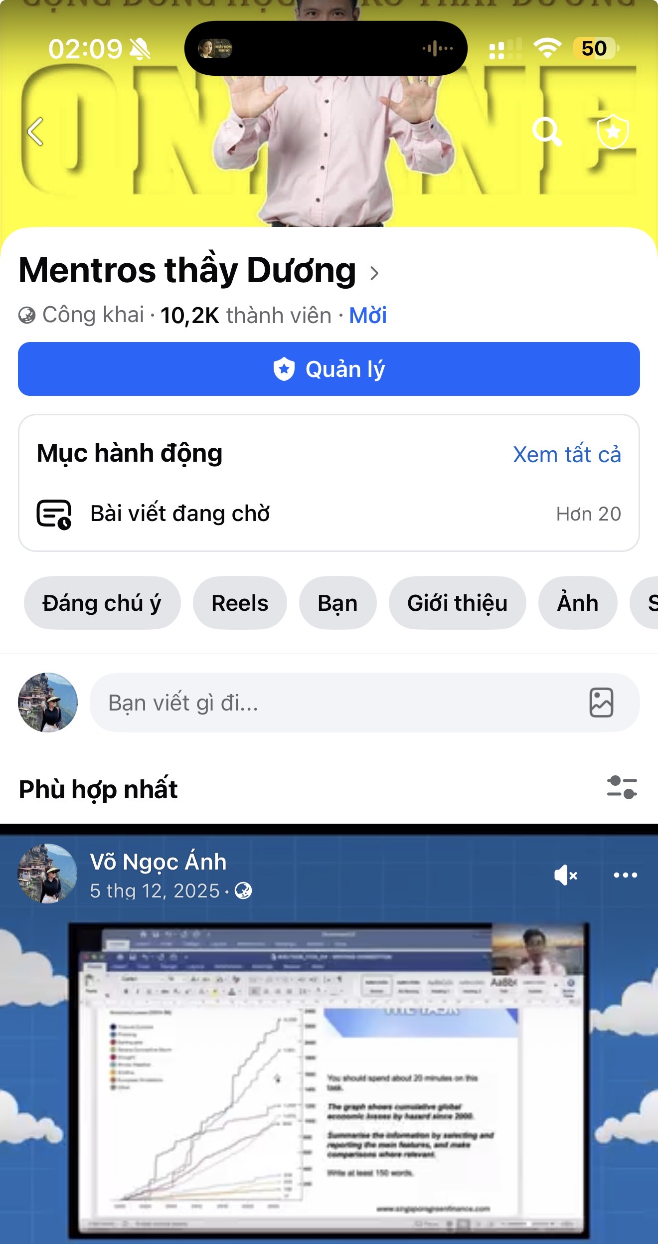 Cộng đồng học viên của Thầy Dương 9x