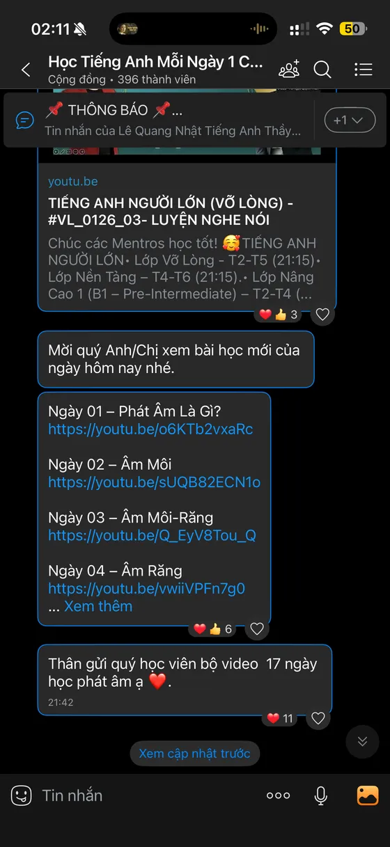Cộng đồng học viên của Thầy Dương 9x