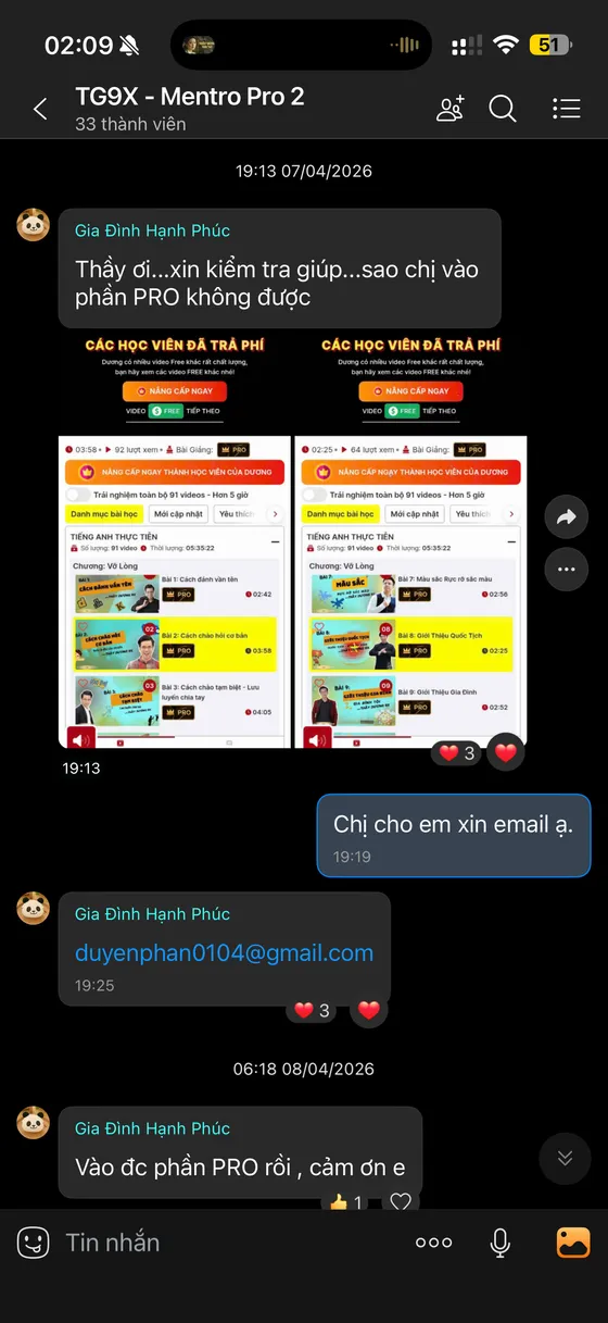 Cộng đồng học viên của Thầy Dương 9x