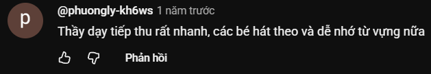 Tin nhắn học viên gửi về cho Thầy Dương